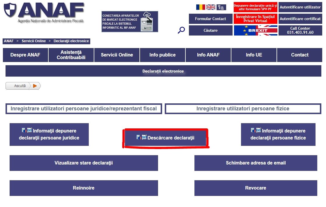Raportarea Fiscală